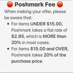 Poshmark fee